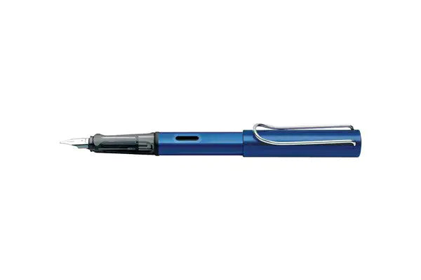 Lamy Al-Star Fountain Pen Aluminum M Nib Navy Blue